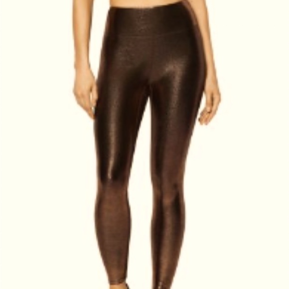BRAND NEW HEROINE SPORT BRONZE MARVEL LEGGINGS SZ SMALL